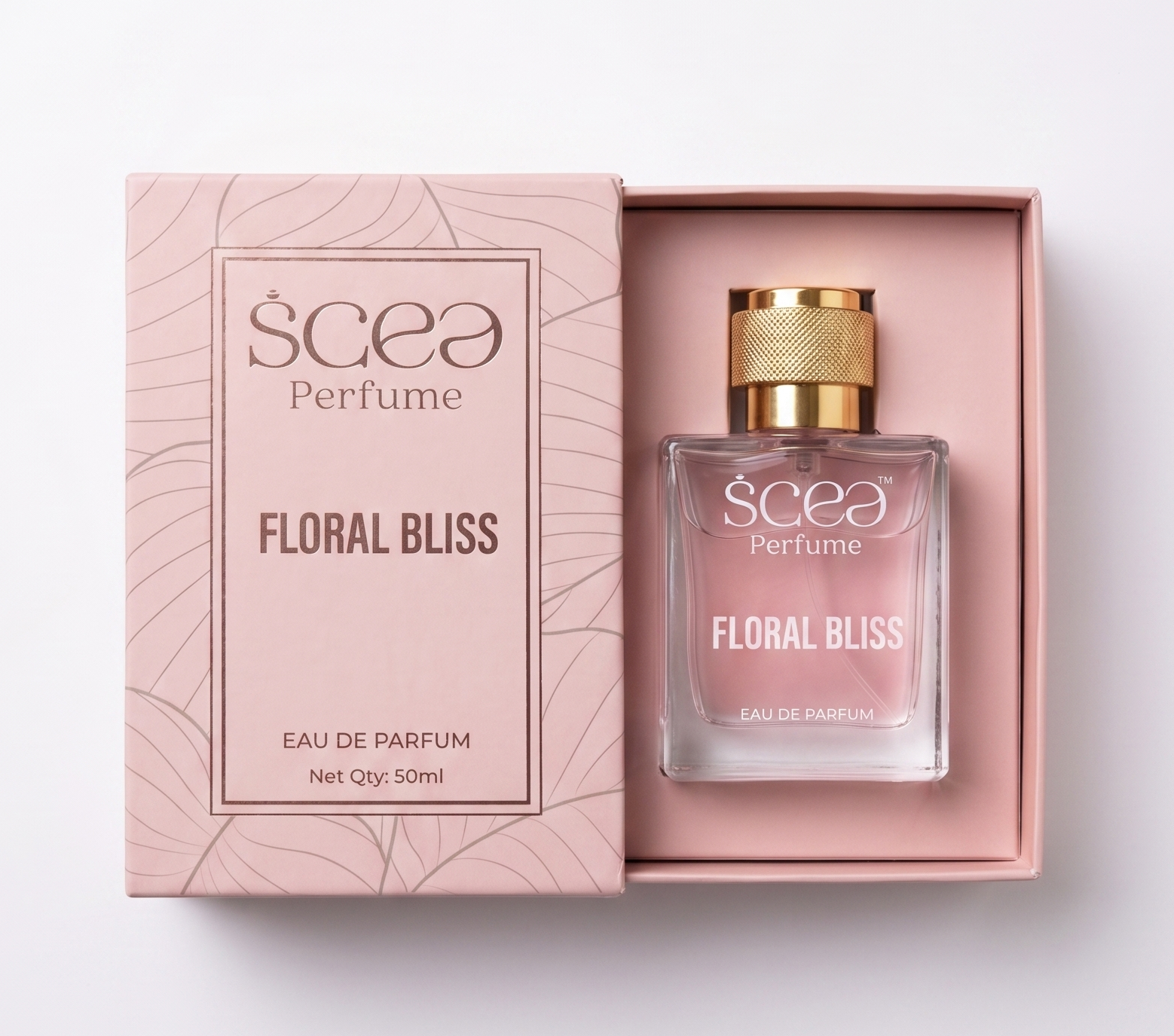 Floral Bliss presentation box, open