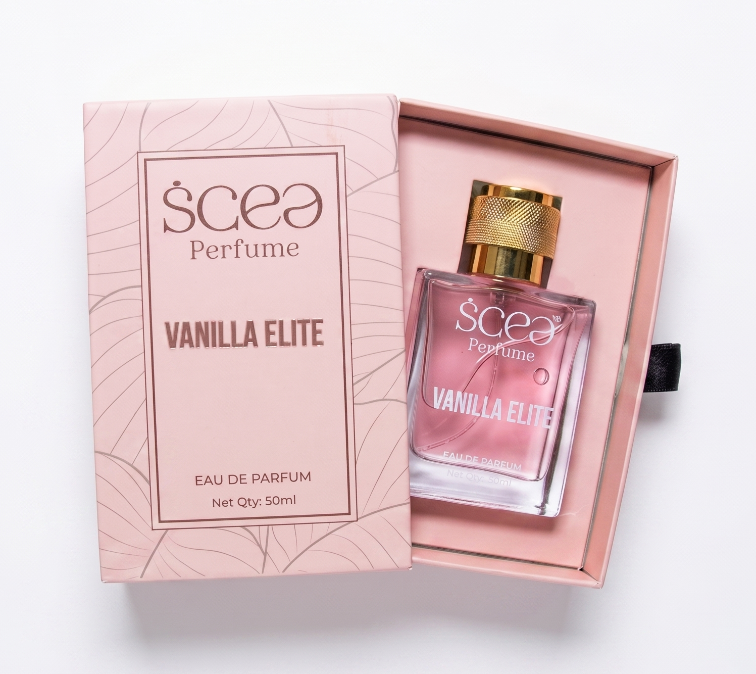 Vanilla Elite presentation box, open